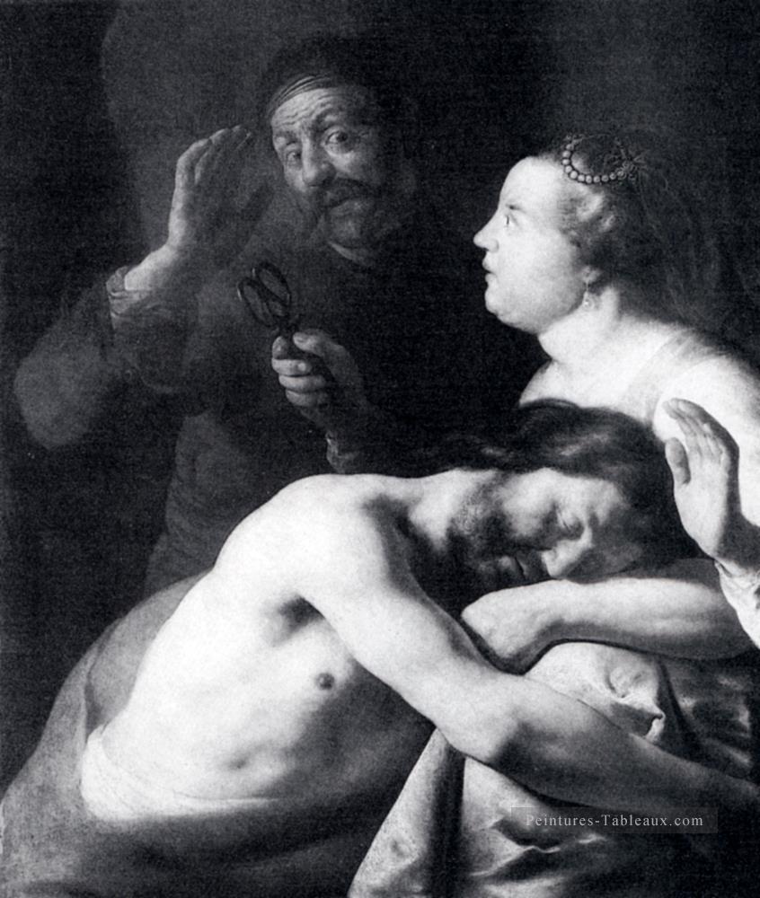 Samson et Delilah Jan Lievens Peintures à l'huile
